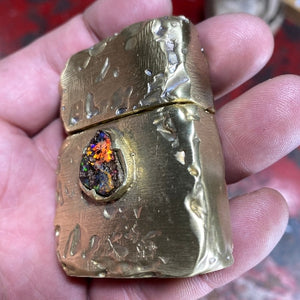 Opal Zippo Case